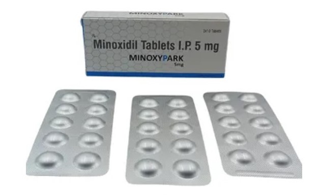 FDA承認 男性型脱毛（AGA）ミノキシジルタブレット (Minoxypark) 5mg  30錠