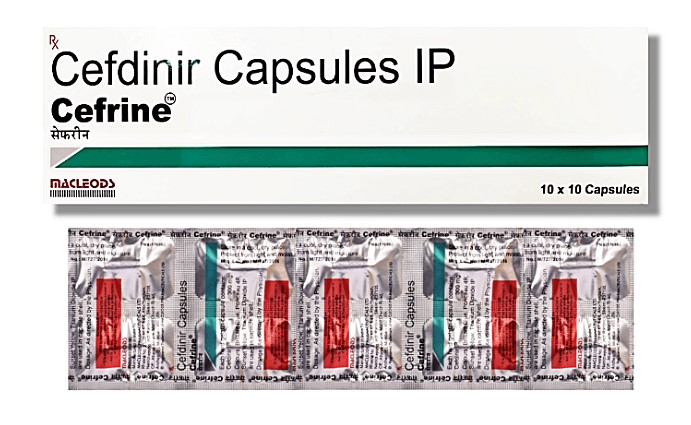 第3世代セファ系抗生物質セフジニル・セフゾンジェネリック★Cerfrine 300mg  100錠