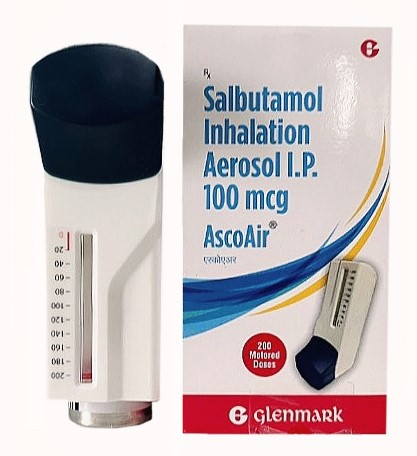 サルタノールインヘラー・ジェネリック  喘息吸入器 200回分