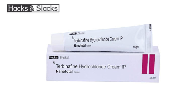 ラミシールクリーム  ジェネリック（テルビナフィン塩酸塩1％)  Nanototal Cream  15g   3箱 / 6箱