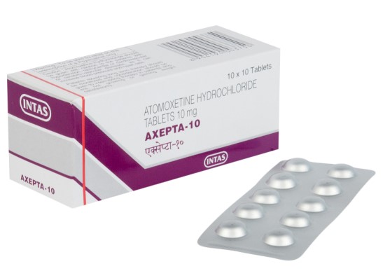 ★ADHD治療★[ストラテラジェネリック]アクセプタ10mg 【1箱100錠】★