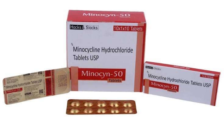 ★ミノマイシンジェネリック★  Minocyn  50mg 100錠