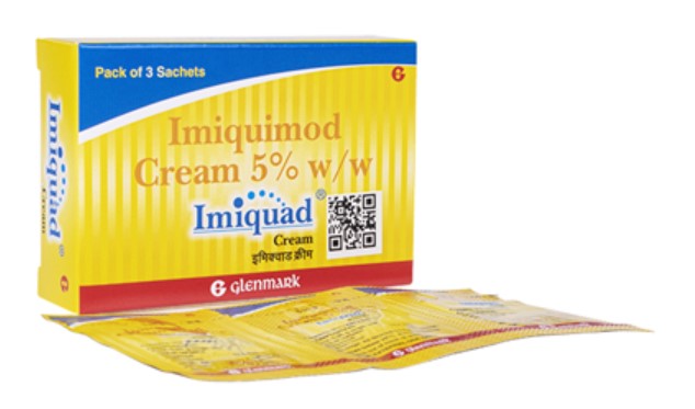 ★イミキモドクリーム(イミクアド)  Imiquad 5% 0.25g 3個 1ボックス アルダラクリーム（ベセルナジェネリック）★