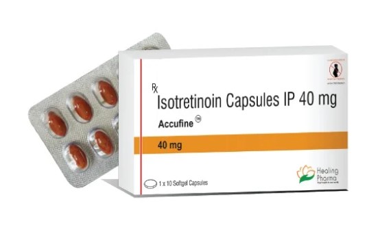 [イソトレチノイン] アキュテインジェネリック アキュパイン 40mg 100カプセル