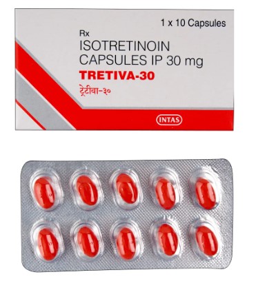 [イソトレチノイン] トレティバ (Tretiva) 30mg 100カプセル