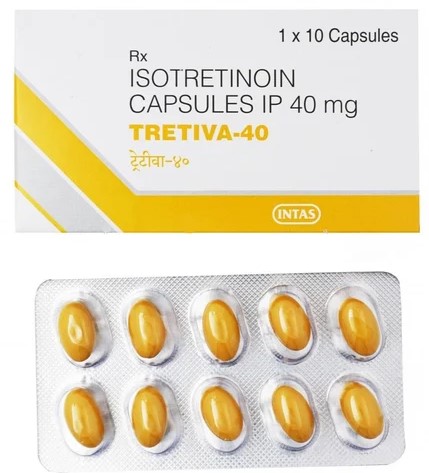 [イソトレチノイン] トレティバ (Tretiva) 40mg 100カプセル