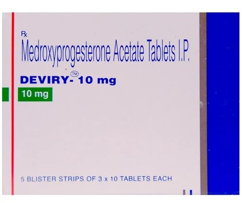 [プロベラジェネリック]  DEVIRY 10mg 【1箱150錠】