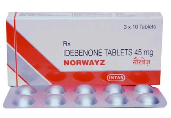[イデベノン ジェネリック] ノルウェイズ 45mg 30錠