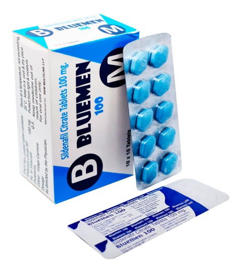 [ バイアグラジェネリック] Bluemen 100mg 100錠