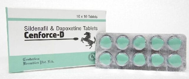 [ 早漏防止バイアグラジェネリック ] センフォースD  【1箱 100錠】